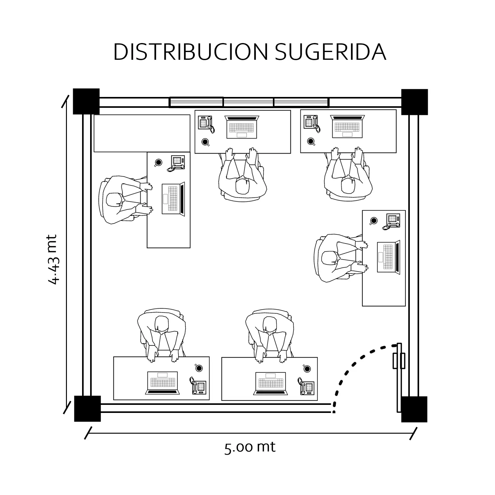 The Hub Lab – Innovation Room Plan